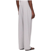 Jersey Lounge Straight-Leg Sweatpants – Heather Grey