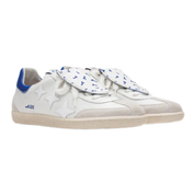 Alpine F1 White & Blue Leather Sneaker