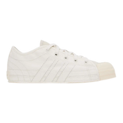White Nizza Lo Sneakers – Low-Top Waxed Canvas Shoes