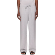 Jersey Lounge Straight-Leg Sweatpants – Heather Grey