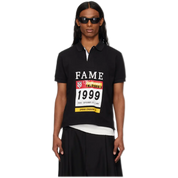 Black 'Vaquera' Polo