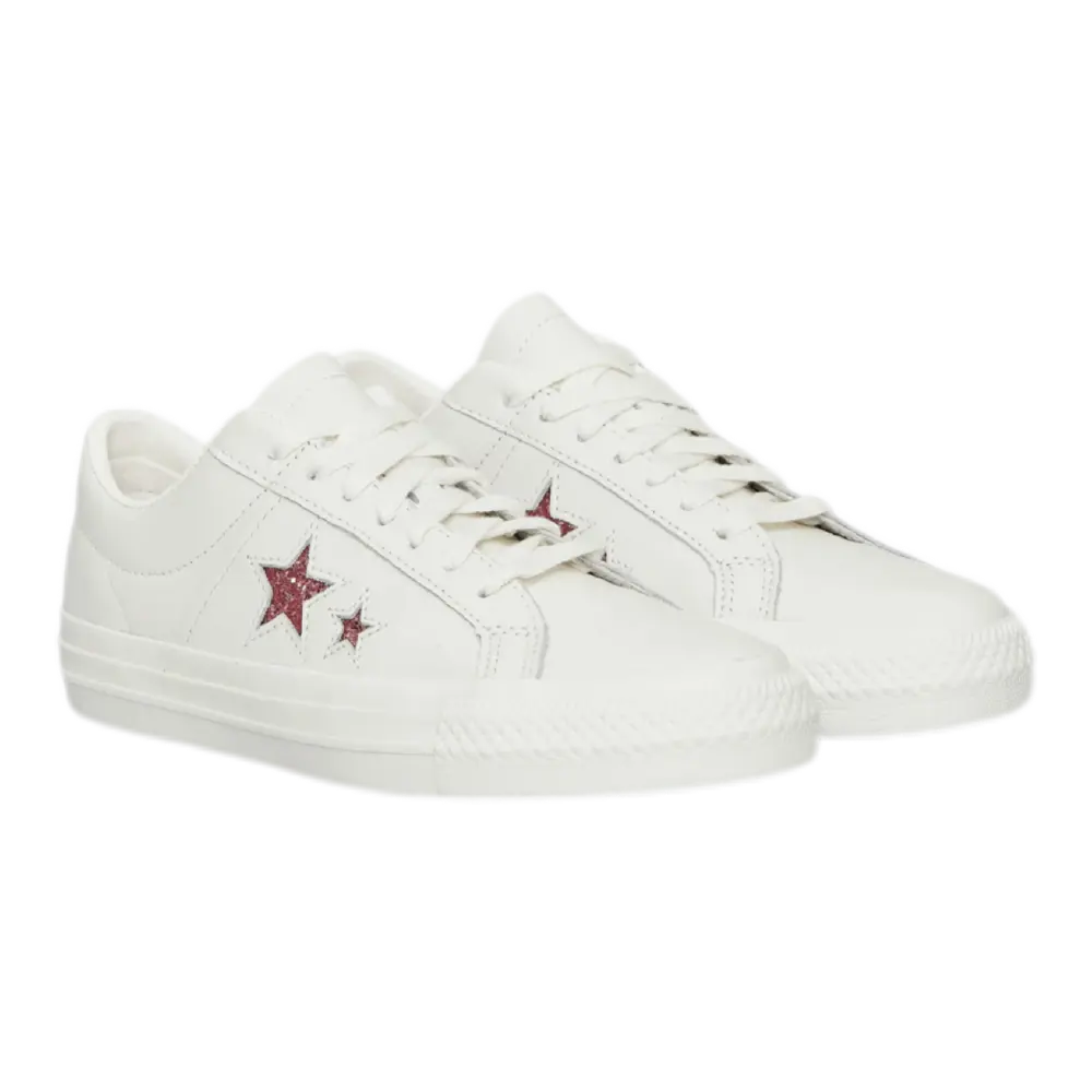 One Star Pro Sneakers – White/Pink