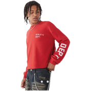 Red Skater Long Sleeve T-Shirt – Relaxed Fit with Print