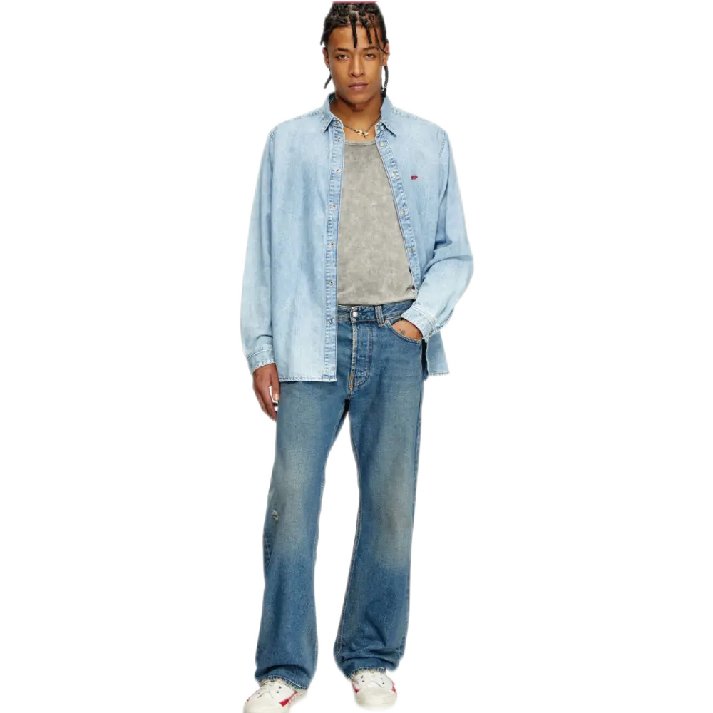Wide Leg Relaxed Fit Jeans