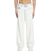 2001 D-Macro Relaxed Jeans – Low Waist & Ice Blue Wash